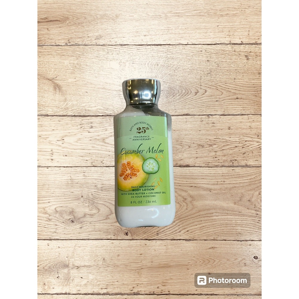 Bath And Body Works Cucumber Melon 25th Anniversary Edition Body‎ Lotion